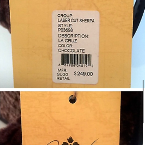 Patricia Nash Laser Cut Sherpa Bag- brown - Picture 7 of 7